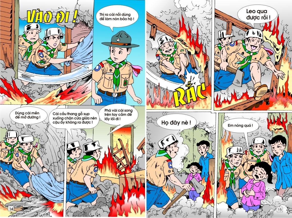 Comic by Hoạ Sĩ Kim Khánh — Cờ Lau 85